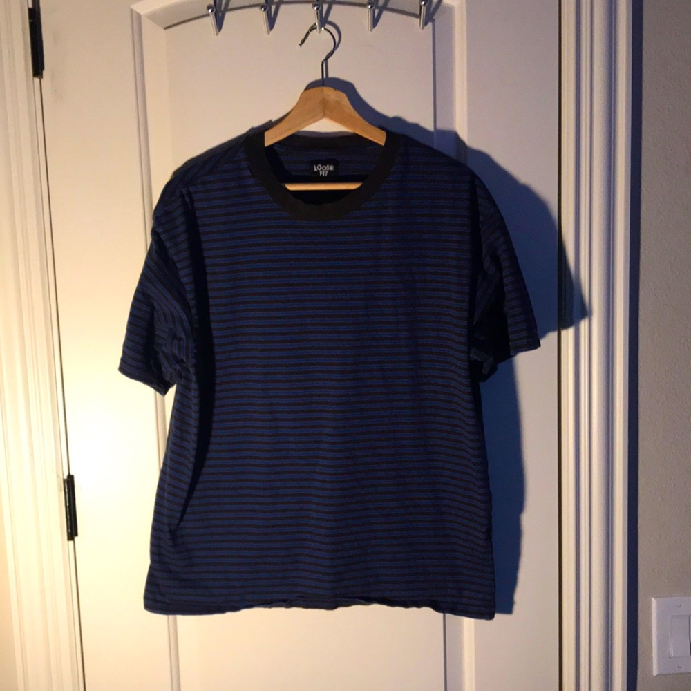 Color-block horizontal stripes Tshirt